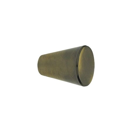 Deltana KC2 Cone Cabinet Knob Antique Brass, 10PK KC24U5-XCP10